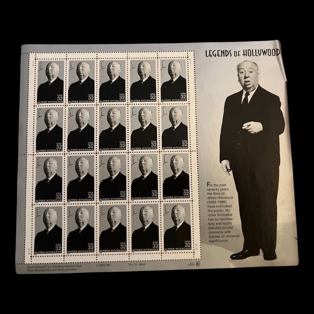 Alfred Hitchcock United States Scott 3226 UNHINGED